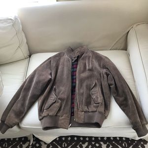 Polo Suede Bomber